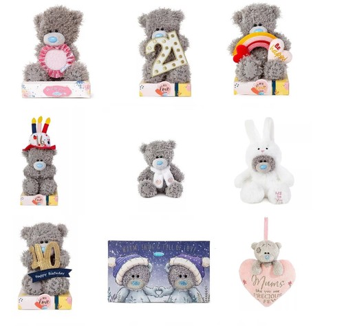 You tatty teddy bears - me, to