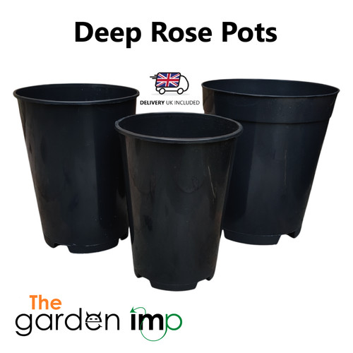 Deep plastic plant pot tall - plant,