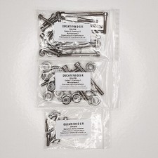 DUCATI 749 S R 2004-2006 Crankcase stainless allen screw kit #2 749S 749R