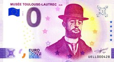 81 ALBI Musée Toulouse-Lautrec 2, 2025, Euro souvenir ticket