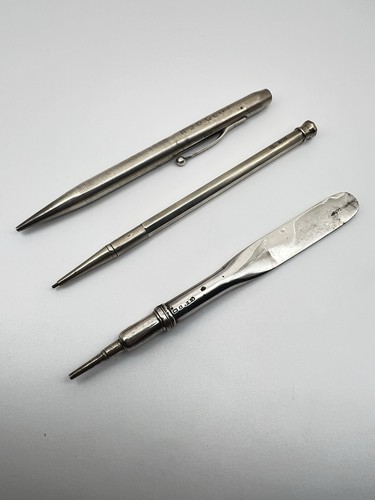 Three vintage hallmarked solid - three,