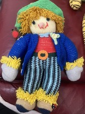 Hand Knitted 16 Inch Scarecrow 53