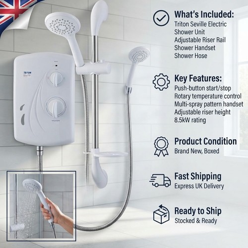 Seville electric shower 5 - seville, shower,