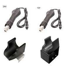 Black Colour 24V/12V welding table handle replacement for 858A 858D Repair Tool