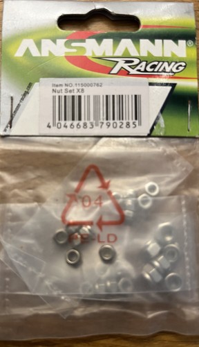 Ansmann racing nut set - nut, m4