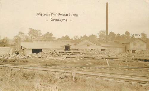Postcard wisconsin crandon - wisconsin,