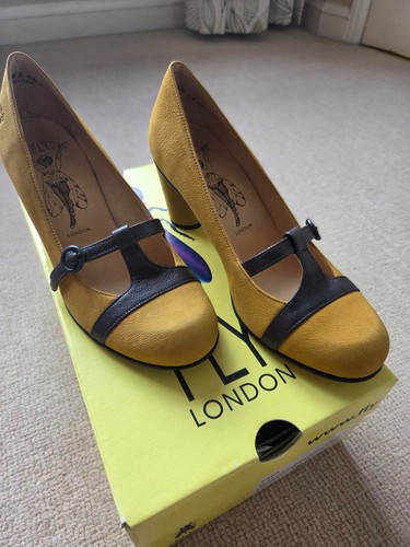 Fly london mustard graphite - fly, mustard/graphite