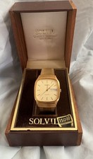 NIB Vintage Gold Tone Solvil