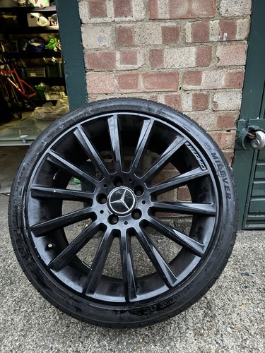 Mercedes black turbine - mercedes,