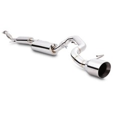 Stainless catback exhaust - stainless,