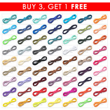 Faux Suede Leather Cord Flat String Thong,Jewellery Bracelet Craft,3mm,61 Colors