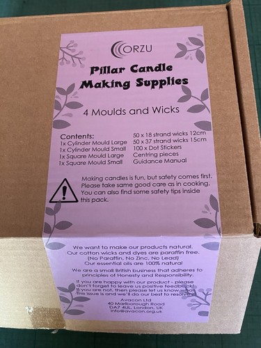 Orzu pillar candle making - orzu,