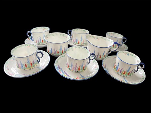 Art deco carlton china - (ware),