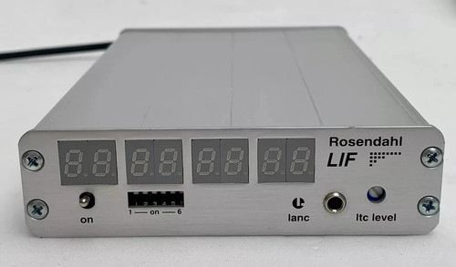 Rosendahl lif lanc timecode - lif.,