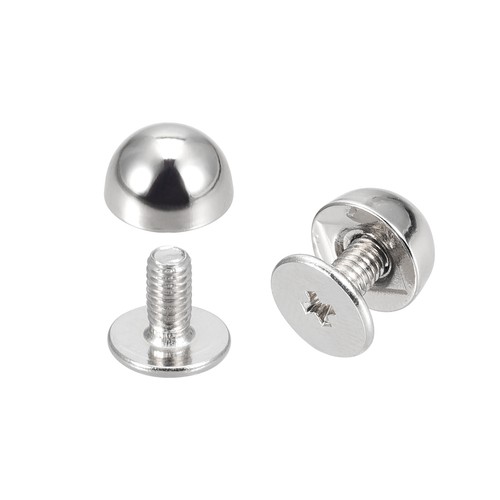 Sets 8mm 5mm silver screw - 8mm,