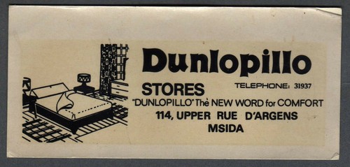 C1950s dunlopillo stores - c1950s,