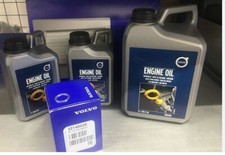 Genuine Volvo Oil Filter Air Filter Sump Washer And 6lts of Oil For Petrol Cars