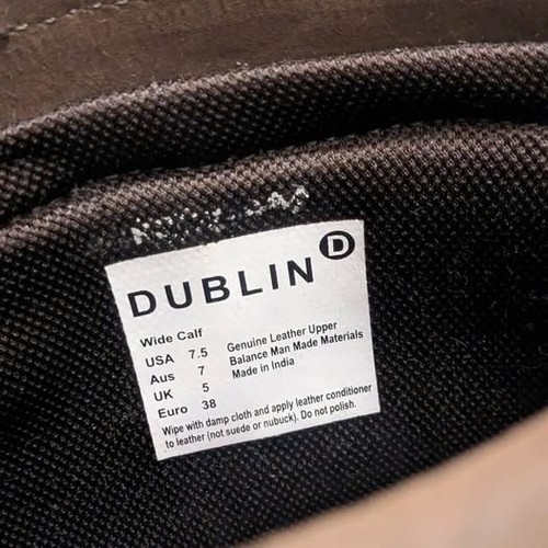 Dublin river boots - size, 5