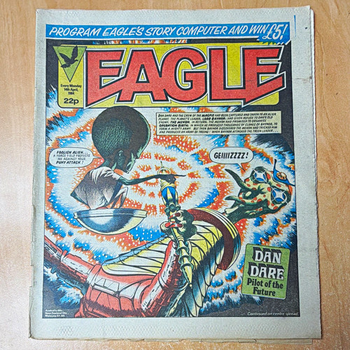 Eagle comic april 1984 - 14,