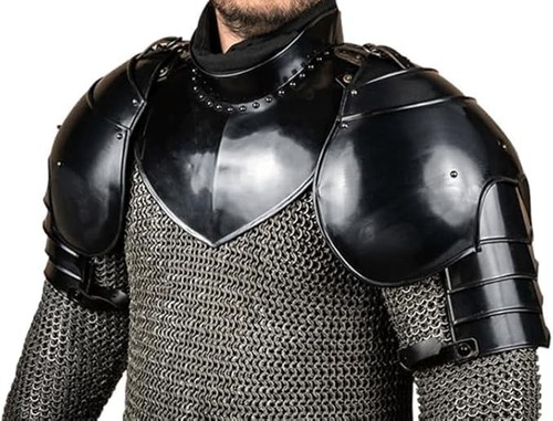 Medieval gothic pauldron - gothic,