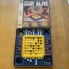 Stay Alive GAME 1978  Ultimate Marble Survival - Milton Bradley Complete!