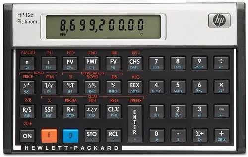 Hewlett packard 12c - packard, hp