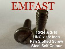 10/24 3/16 unc x 1/2 pan slot