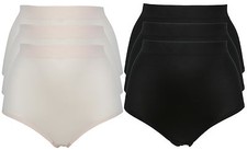 Ex Store Ladies High Waist Light Control Shaper Briefs