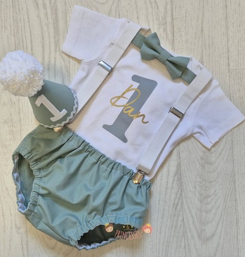 Sage green and gold - , baby