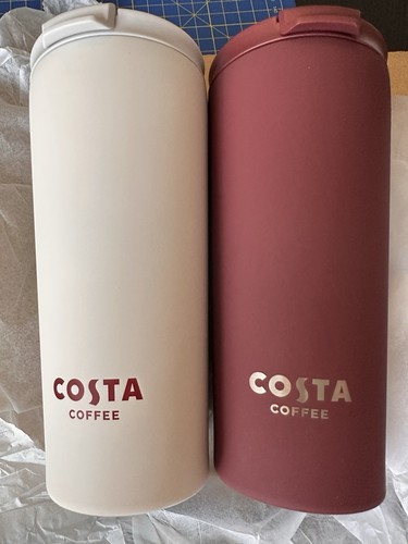 2x16oz costa coffee stainless - 2x16oz,