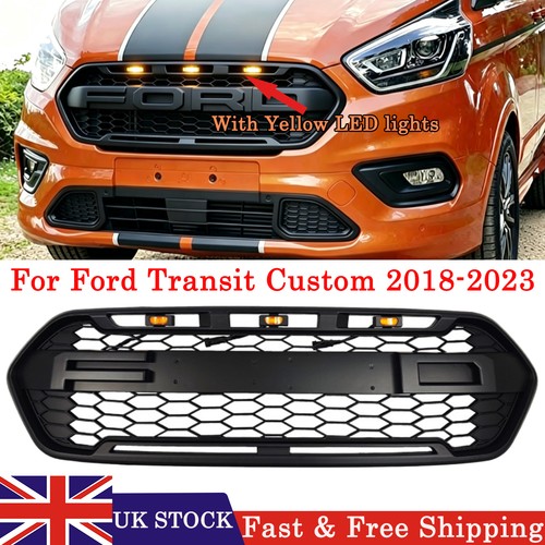 Grille black honeycomb style - black,