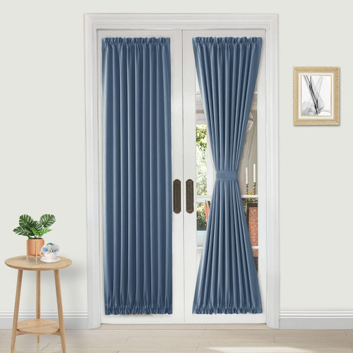 French door curtains rod - french,