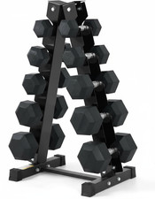 Hex Dumbbell 5 Tier Rack