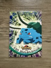Bulbasaur Topps Pokemon Card 1