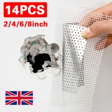 14x Wall Patch Repair Kit Dry Wall-Hole Repair Patch for Ceilings 2/4/6/8Inch UK