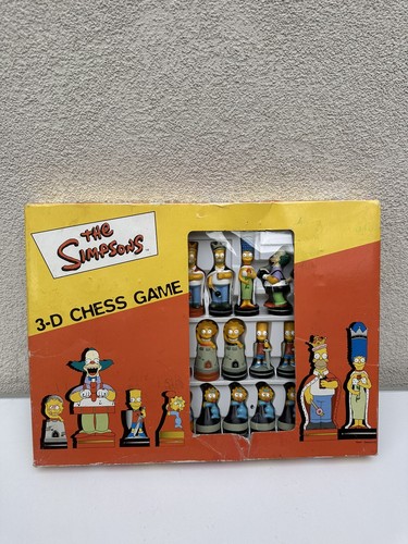 The simpsons chess set - simpsons,
