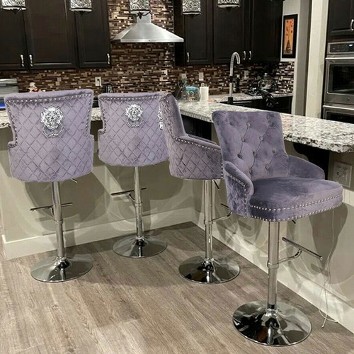 Breakfast bar stool - bar, velvet