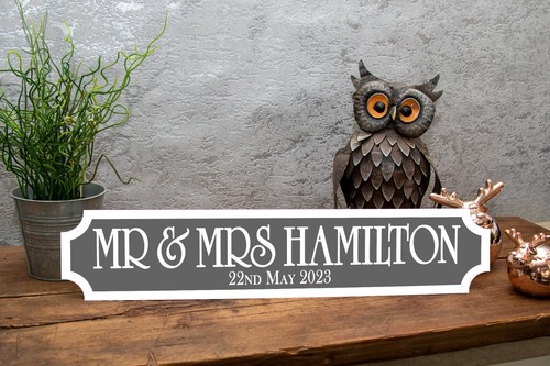 Mrs wedding names date - mr, &