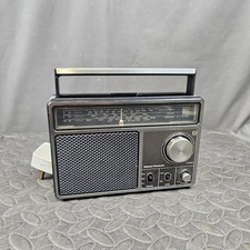 National Panasonic RF-1103DLBE 3-Band Radio Portable Vintage Battery/Mains Power