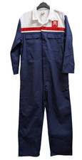CITROEN Vintage Car Mechanic Boiler Suit Overalls Blue White Workwear 50" 116R