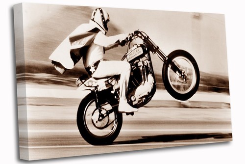 Evel knievel canvas - wall, art