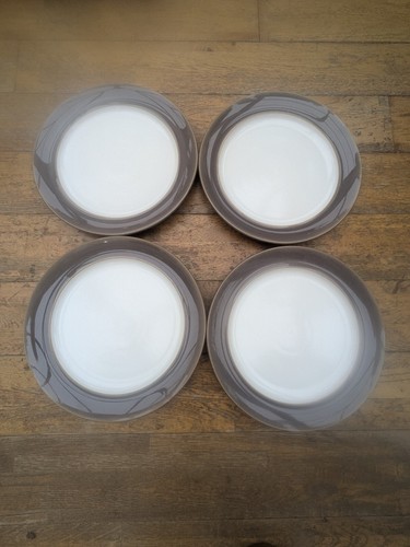 Denby truffle dinner plates - truffle,