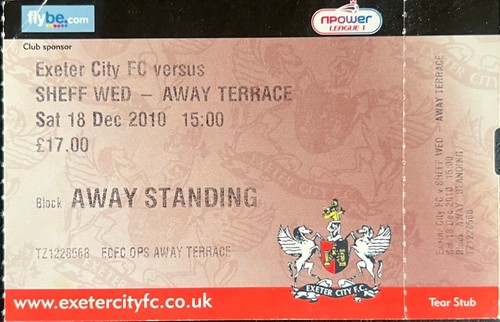 Exeter sheffield - exeter,