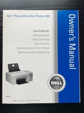 2006 Owner's Manual for Dell Photo All-In-One Printer 926