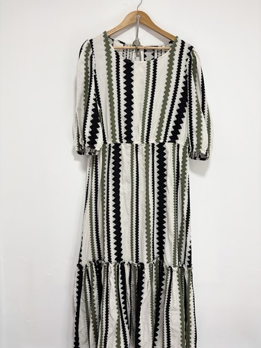 Cotton midi dress - cotton, size