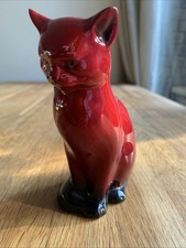 Royal DOULTON FLAMBE CAT