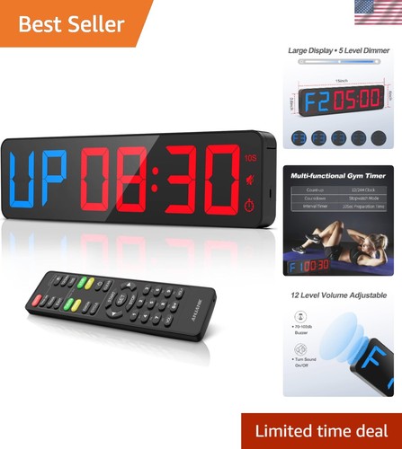 Led gym timer - led,