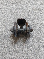 Vintage seat post saddle clamp - vintage,