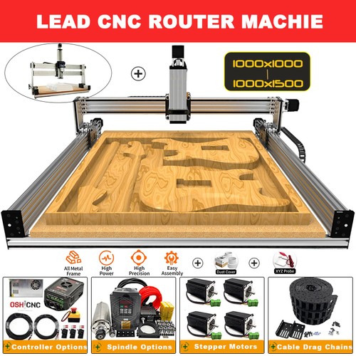 Lead cnc router machine - router, full