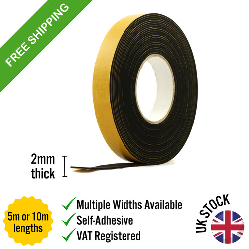 Neoprene sponge rubber 2mm - rubber,